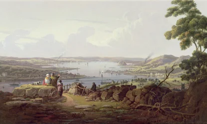 Vista, de, greenock, escócia